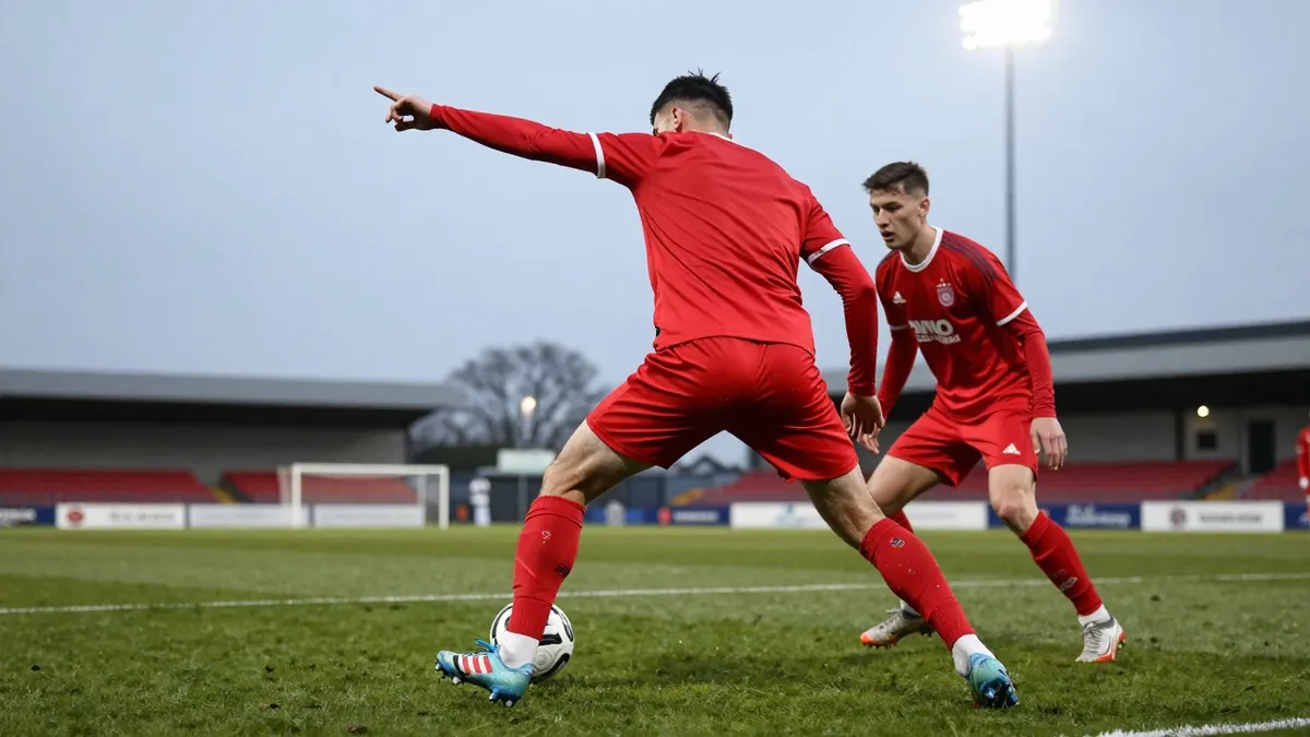 Aberdeen manager Stephen Robinson is working to improve striker Ayoub Mouloua's hold-up and link-up play as the Moroccan...