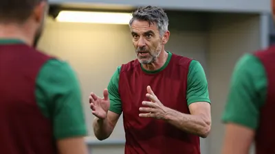 Aberdeen FC manager Stephen Robinson discusses the transfer status of Kristers Tobers, who is recovering from a serious...